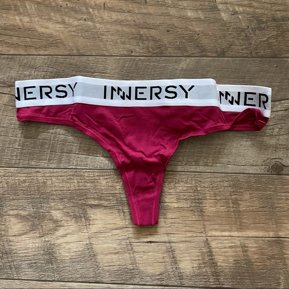 Fuchsia Cotton Thong